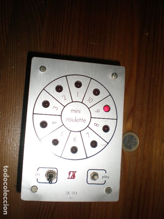 Segunda mano: RULETA ELECTRONICA,SALES KIT,A&Ntilde;O 1980 APROX. - Foto 4