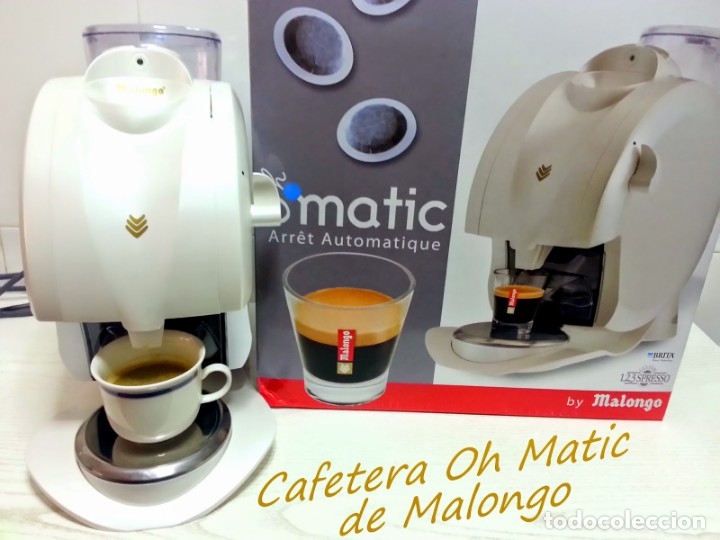 cafetera malongo ohmatic, color blanco, 16 bare - Comprar Artículos de  Electrónica de Segunda Mano en todocoleccion - 176468585