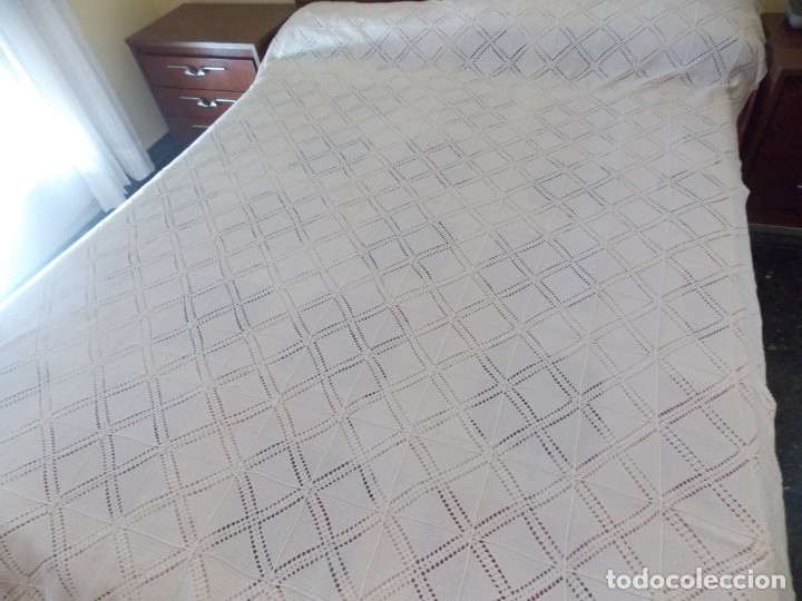 Segunda mano: Colcha de ganchillo - Foto 3