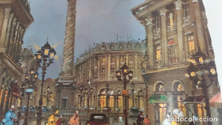 Segunda mano: Lamina de Par&iacute;s .Plaza vendame - Foto 2