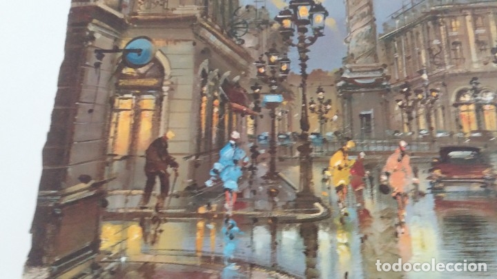 Segunda mano: Lamina de Par&iacute;s .Plaza vendame - Foto 4