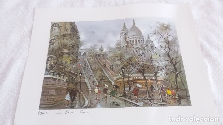 Segunda mano: Lamina de Par&iacute;s . - Foto 1