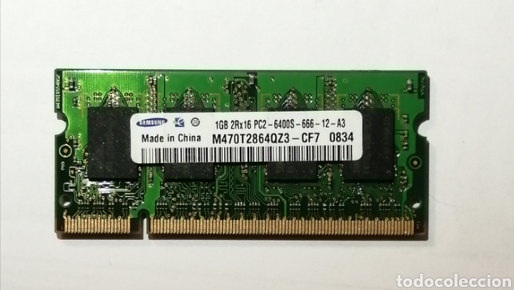 1 Gb Ram Samsung 1gb 2rx16 Pc2 6400s 666 12 A3 Buy Second Hand Electronic Products At Todocoleccion