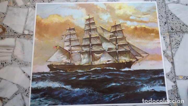 Segunda mano: Lamina De Barco velero - Foto 1