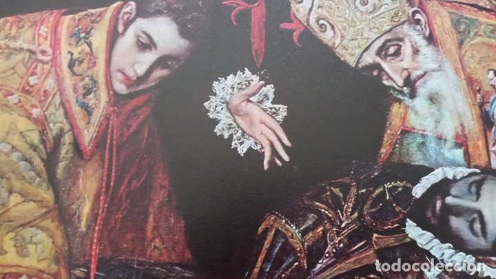 Segunda mano: Lamina del Entierro del conde de Orgaz - Foto 3
