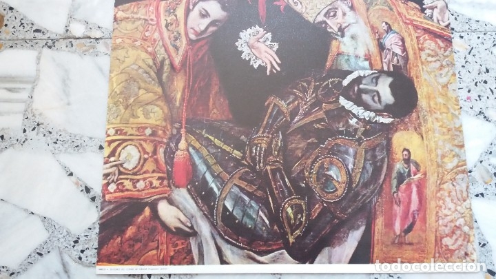 Segunda mano: Lamina del Entierro del conde de Orgaz - Foto 5