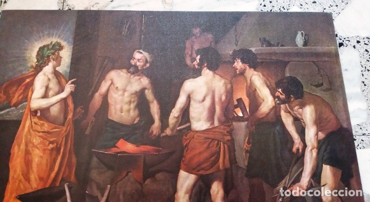 Segunda mano: Lamina La Fragua de Vulcano. Velazquez - Foto 2