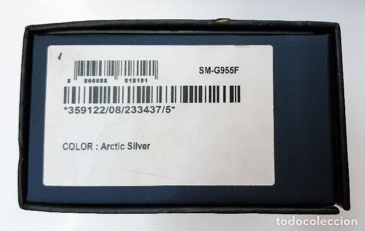 Segunda mano: Caja samsung galaxy s8+ Color Arctic Silver. - Foto 3