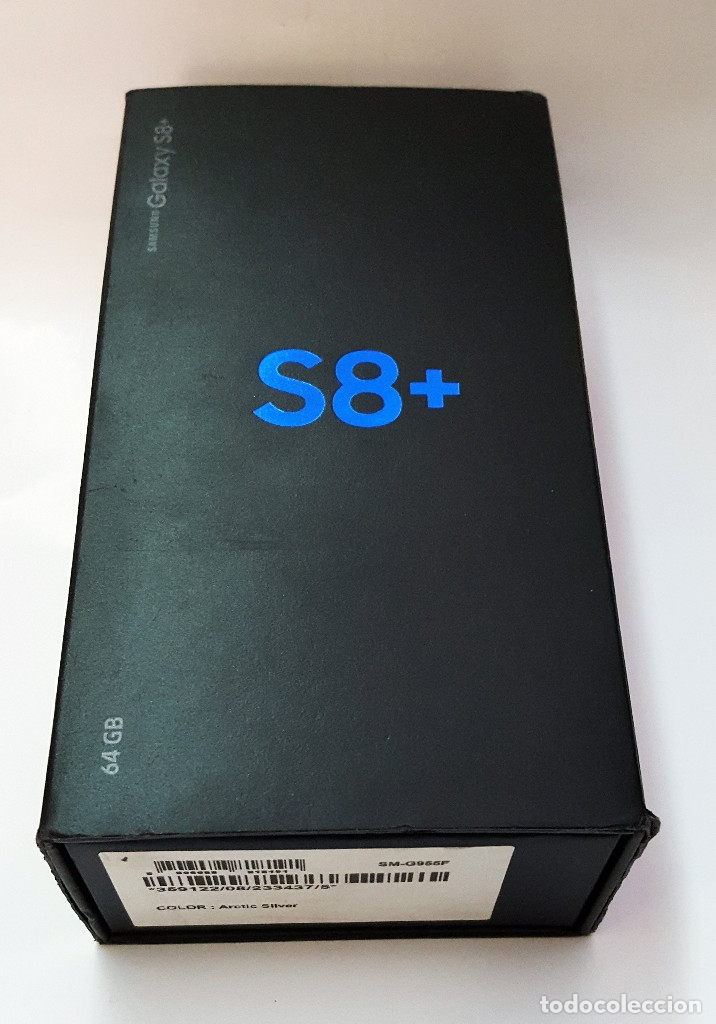 Segunda mano: Caja samsung galaxy s8+ Color Arctic Silver. - Foto 4