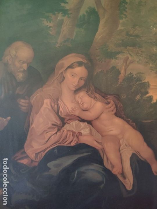 Segunda mano: PAPEL SOBRE LIENZO VIRGEN CON NI&Ntilde;O - AAA 043 - Foto 9