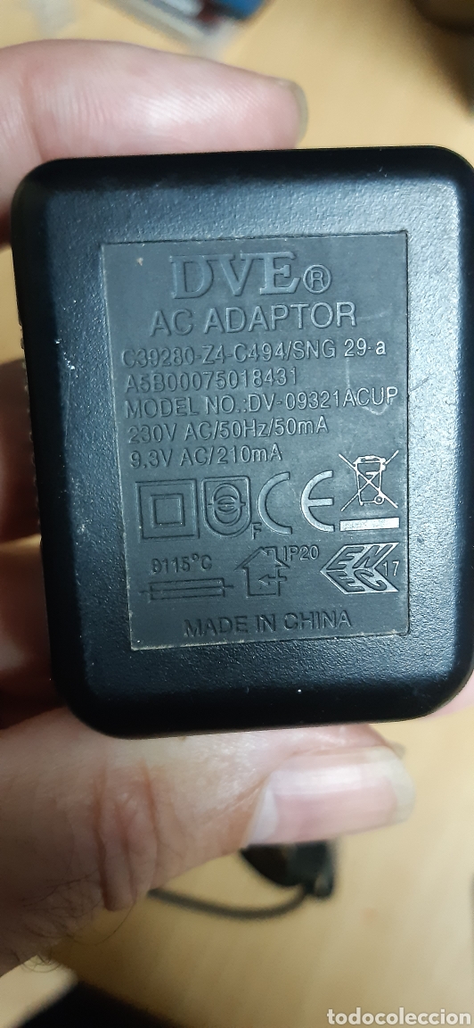 Segunda mano: Transformador cargador adaptador 9,3V - Foto 3