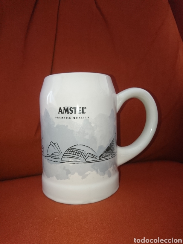 Segunda mano: VASO CERVECERO 1/2 LITRO DE LA MARCA AMSTEL - Foto 2