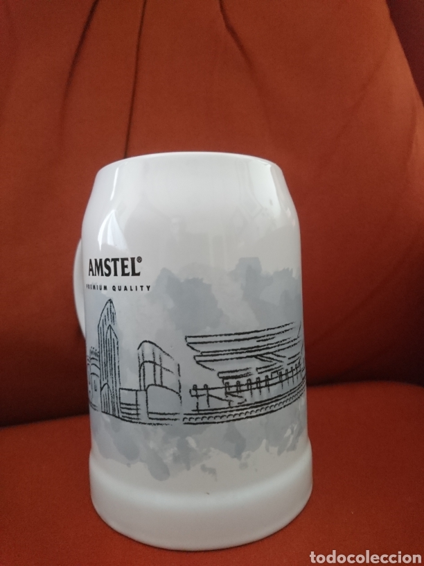 Segunda mano: VASO CERVECERO 1/2 LITRO DE LA MARCA AMSTEL - Foto 4