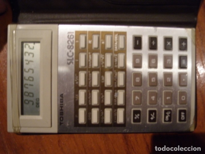 Segunda mano: CALCULADORA TOSHIBA SLC-8261 SLC8261 FUNCIONANDO PERFECTA - Foto 2