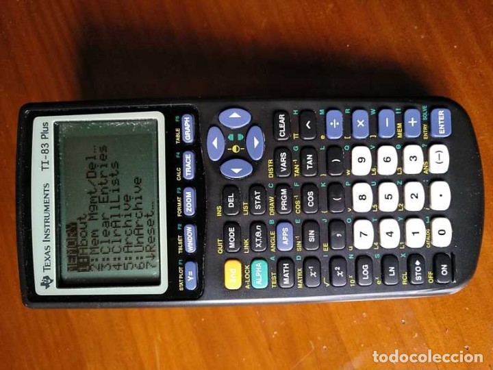 Segunda mano: CALCULADORA TEXAS INSTRUMENTS TI-83 PLUS - FUNCIONANDO CALCULATOR - Foto 47