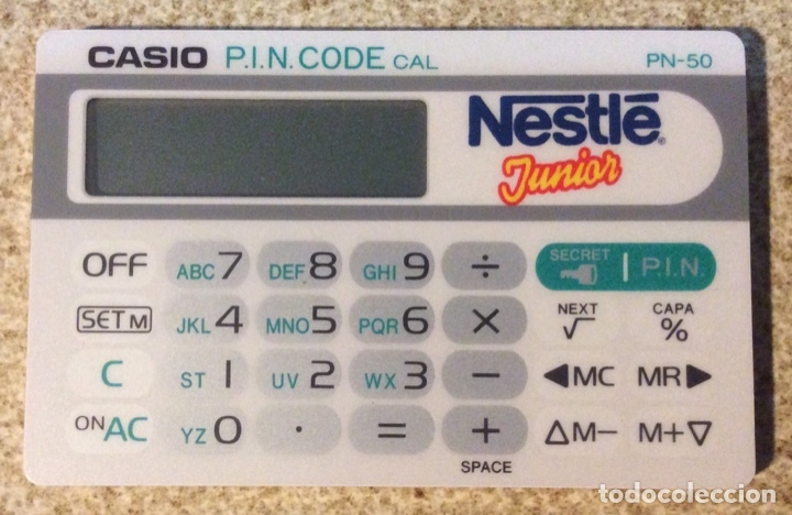 Segunda mano: CALCULADORA CASIO NESTL&Eacute; JUNIOR A ESTRENAR - Foto 1