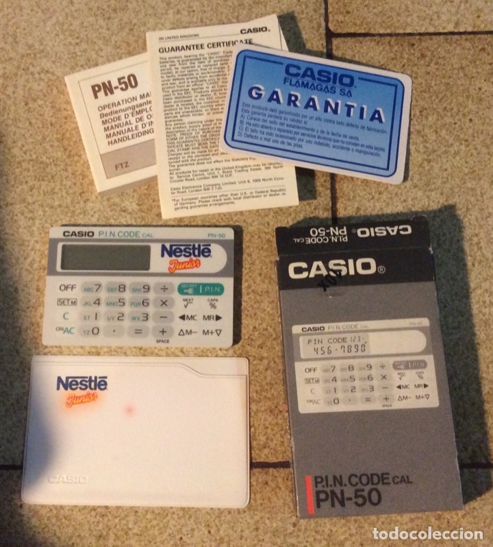 Segunda mano: CALCULADORA CASIO NESTL&Eacute; JUNIOR A ESTRENAR - Foto 2
