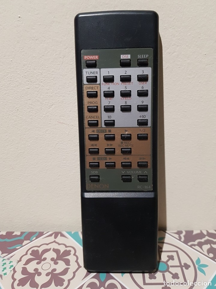 Segunda mano: MANDO A DISTANCIA CONTROL REMOTO REMOTE CONTROL RC-164 PARA DENON - Foto 1