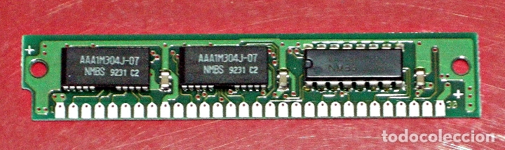 Segunda mano: Memoria Ram 256K 30 contactos - Foto 1