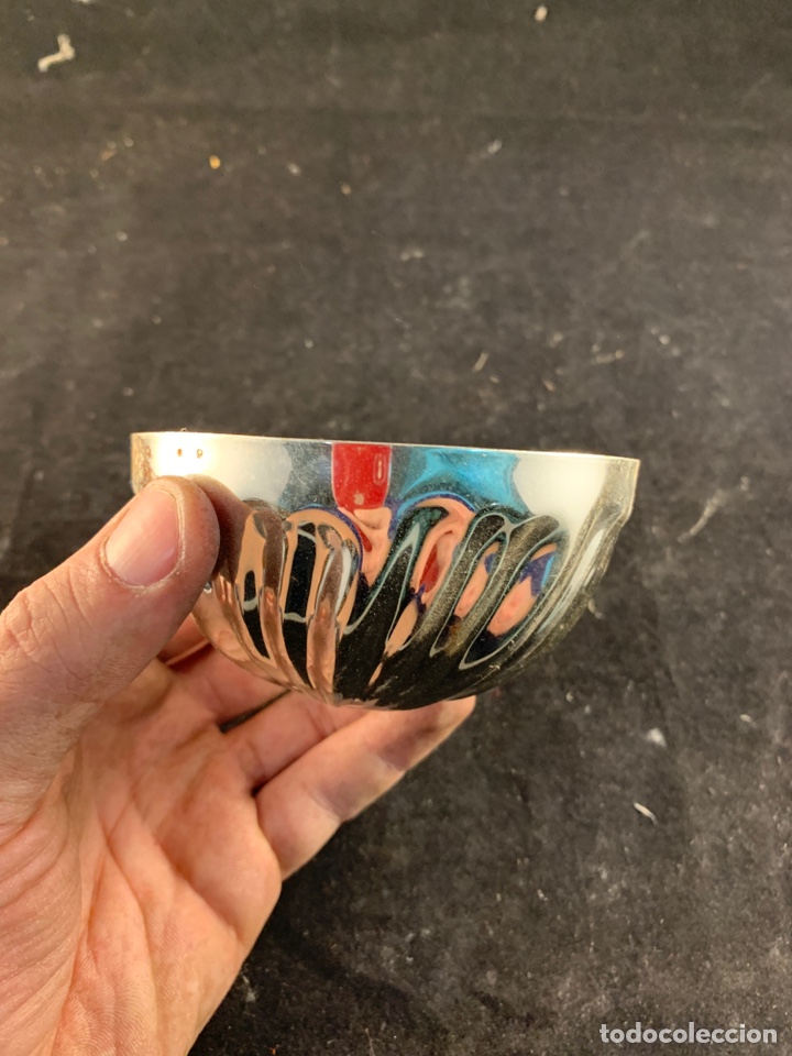 Segunda mano: Cuenco de metal plateado - Foto 1