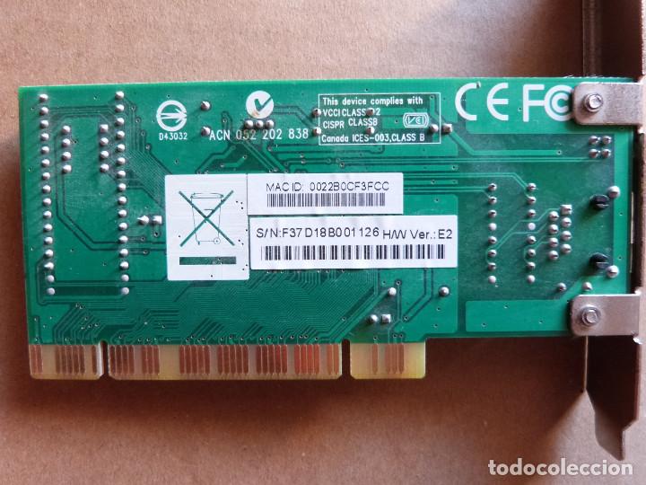Segunda mano: Tarjeta de red PC modem D-Link DFE-538TX PCI 10/100 Ethernet Lan - Foto 3
