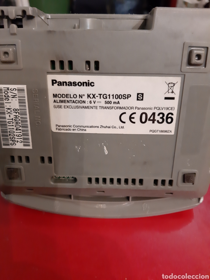 Segunda mano: Panasonic modelo KX TG 1100 SP tel&eacute;fono - Foto 2