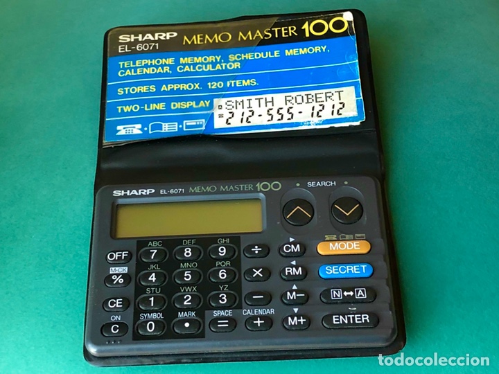 Segunda mano: Organizador SHARP EL-6071 - A&ntilde;os 90 - Foto 1