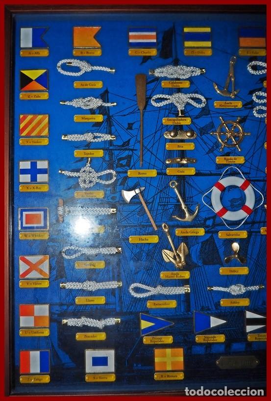 Segunda mano: Complet&iacute;simo Cuadro de nudos .....Mide.....63 X 53 cms - Foto 5
