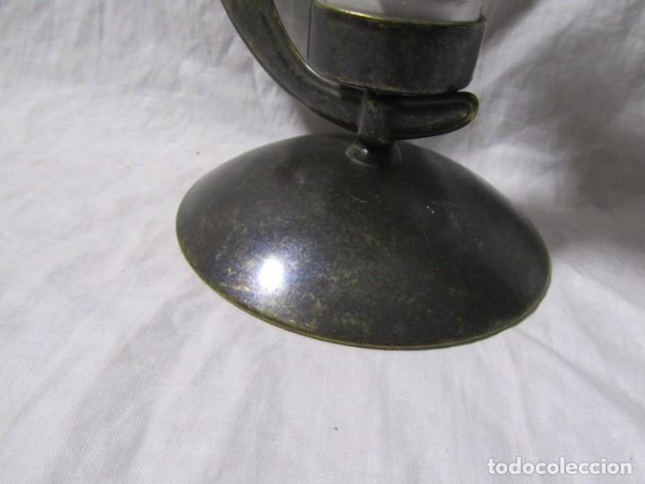 Segunda mano: Ambientador de bronce con vela, forma de luna - Foto 6