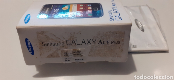 Segunda mano: SAMSUNG GALAXY ACE PLUS-CAJA + MANUAL - Foto 3