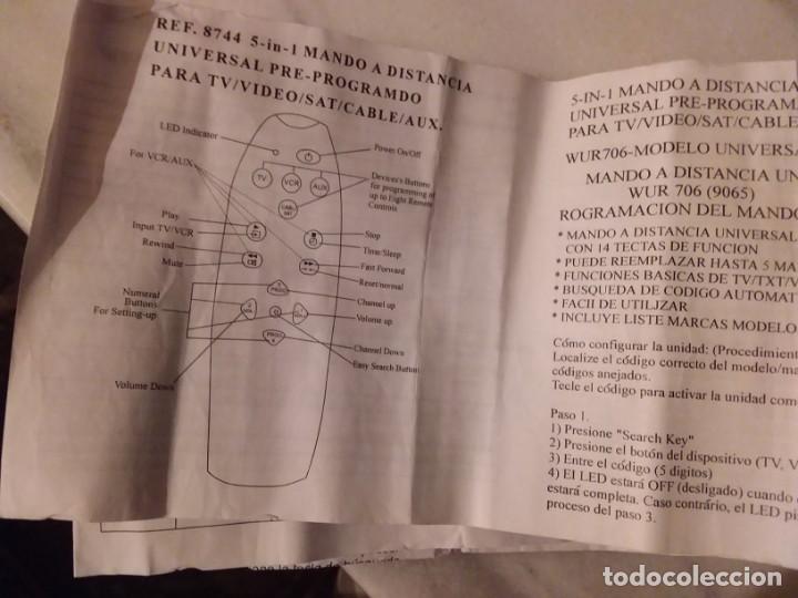 Segunda mano: Mando a distancia universal - Foto 3