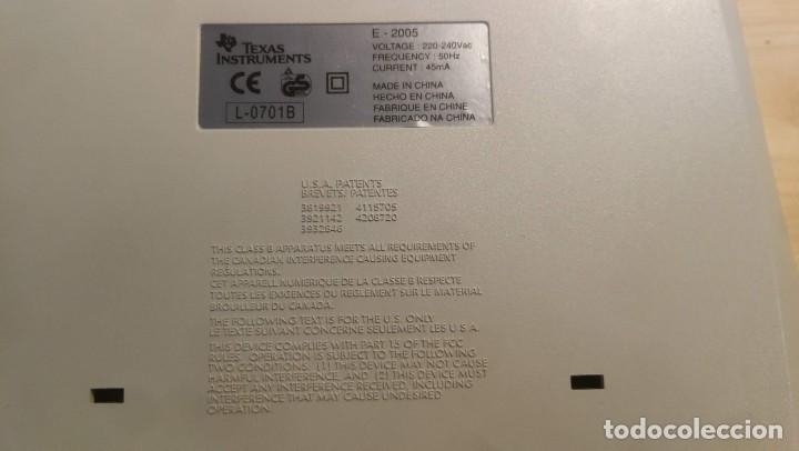 Segunda mano: TEXAS INSTRUMENTS E-2005 CALCULADORA IMPRESORA DE OFICINA COMO NUEVA!!! - Foto 9