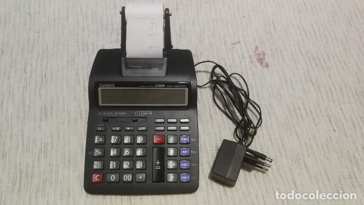Segunda mano: CALCULADORA-IMPRESORA CASIO HR-150TEC COMO NUEVA - Foto 8