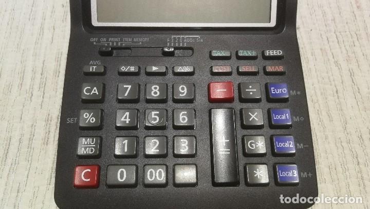 Segunda mano: CALCULADORA-IMPRESORA CASIO HR-150TEC COMO NUEVA - Foto 9