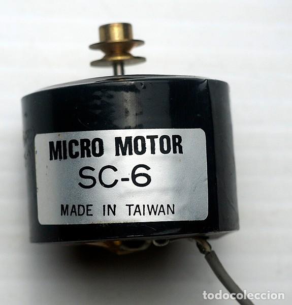 Segunda mano: Micro motor SC-6 . Made in Taiwan - Foto 1