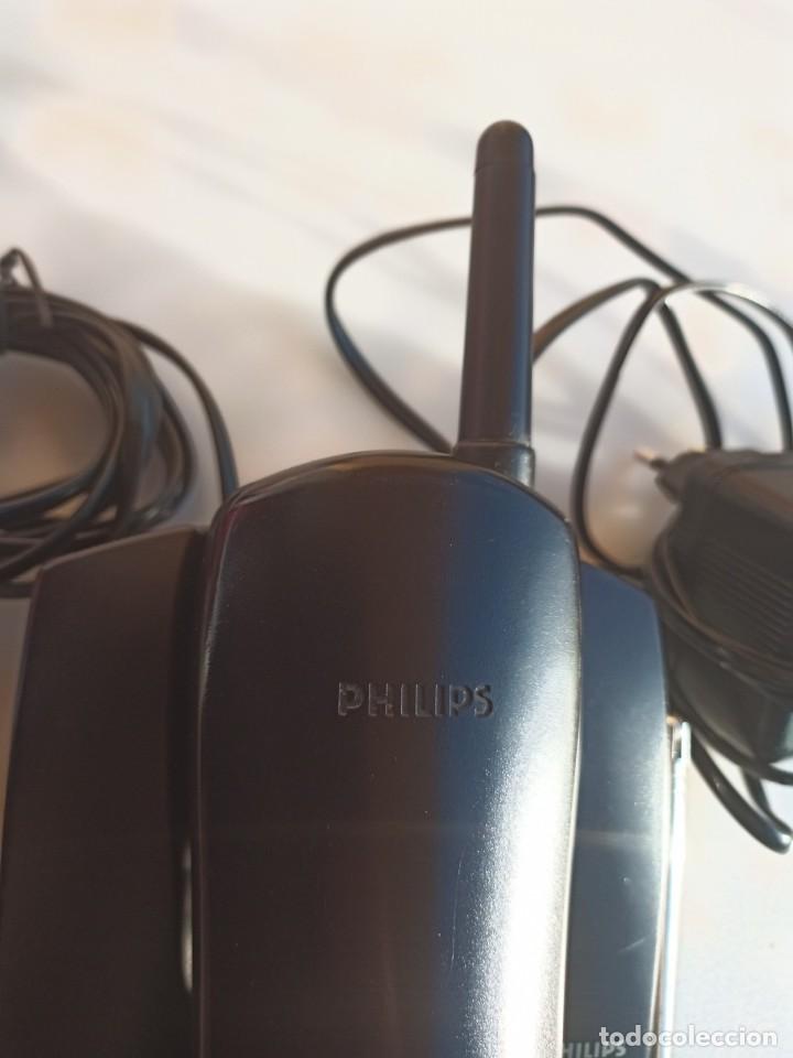 Segunda mano: Tel&eacute;fono mesa PHILIPS Aleor, TD9220, anos 2000 - Foto 4