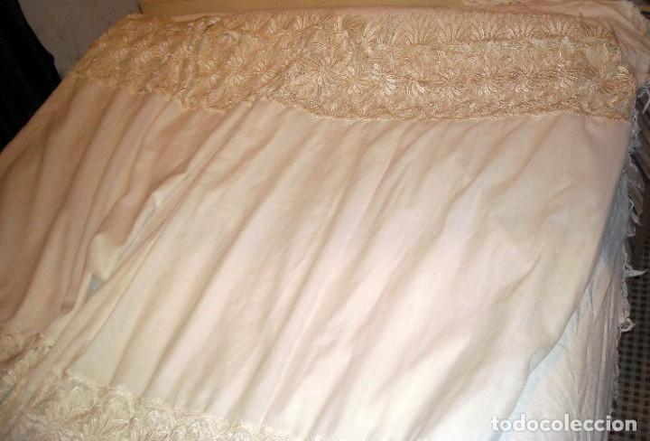 Segunda mano: PAR DE CORTINAS BEIGE - Foto 3