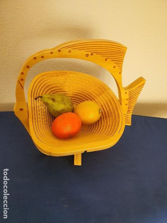 Segunda mano: FRUTERO MADERA PLEGABLE - Foto 1
