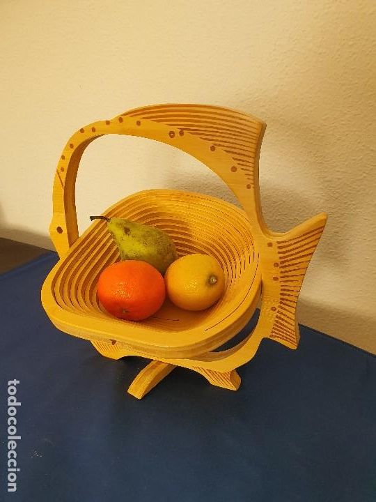 Segunda mano: FRUTERO MADERA PLEGABLE - Foto 2