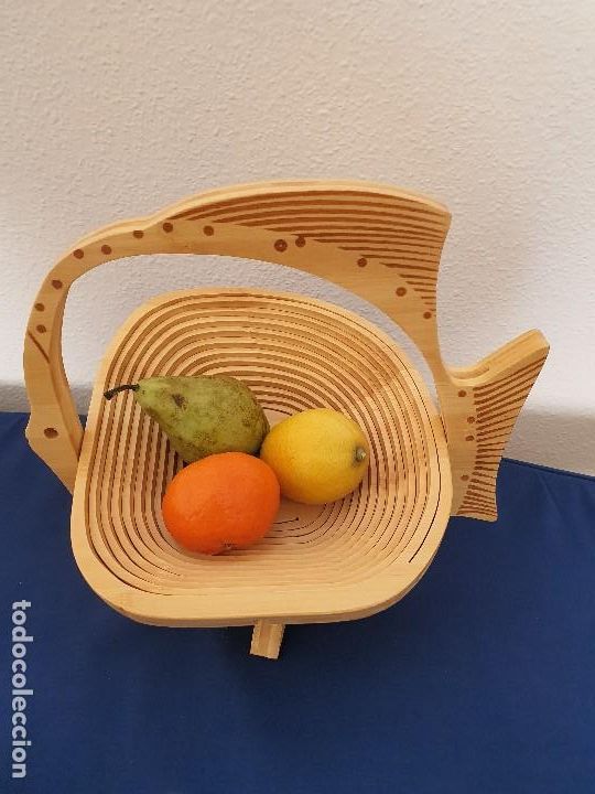 Segunda mano: FRUTERO MADERA PLEGABLE - Foto 3