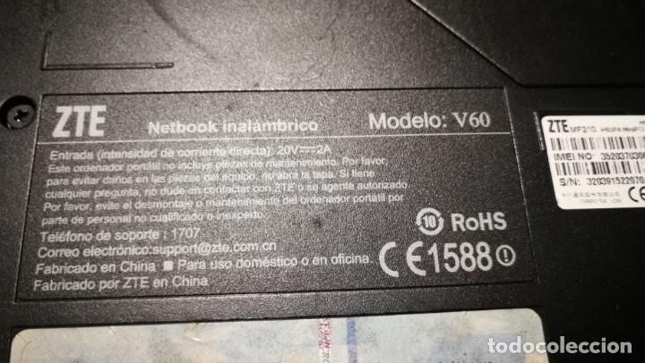 Segunda mano: ORDENADOR ZTE V-60 ,FUNCIONANDO - Foto 6