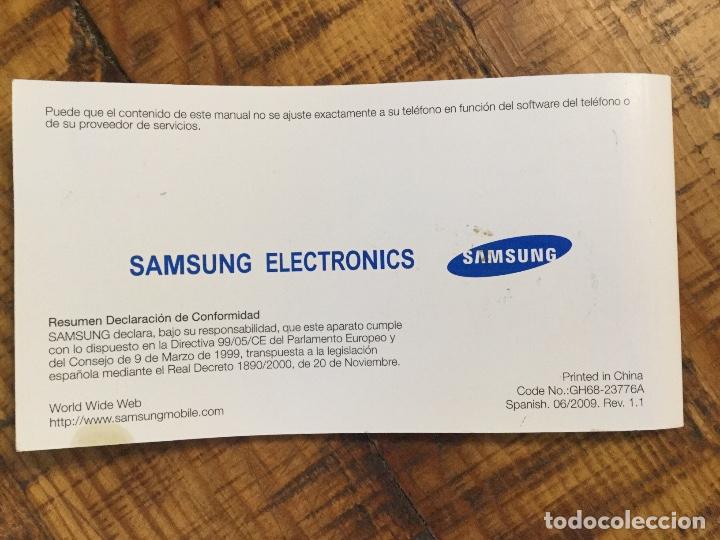 Segunda mano: MANUAL DE USUARIO SAMSUNG GT - S5600 - Foto 5