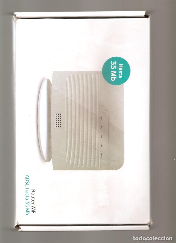 Segunda mano: ROUTER WIFI ADSL 35 MB+ CONEXIONES (VODAFONE) - Foto 1
