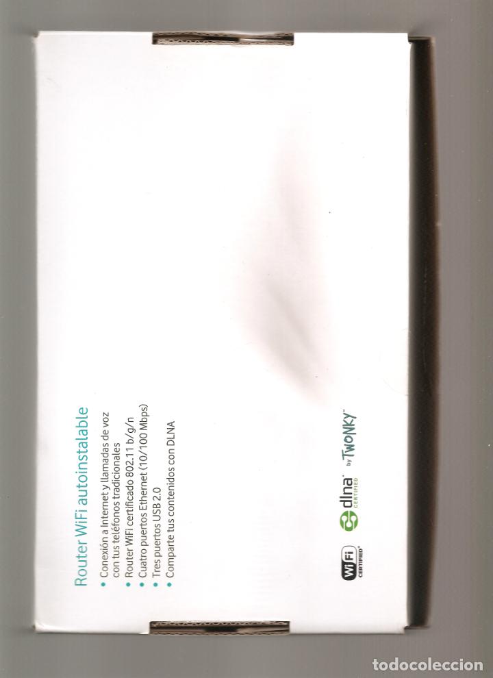 Segunda mano: ROUTER WIFI ADSL 35 MB+ CONEXIONES (VODAFONE) - Foto 2