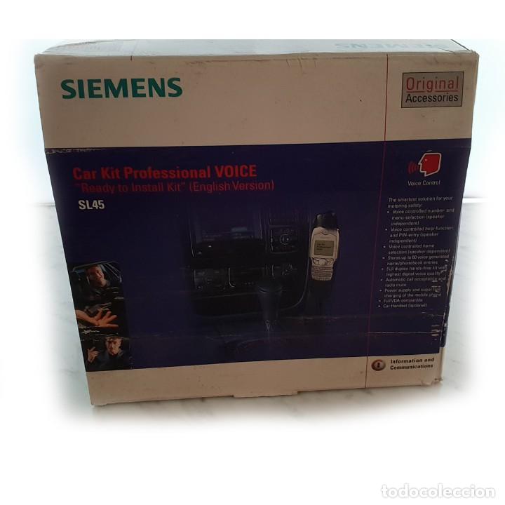 Segunda mano: Antiguo manos libres para coche marca Siemens SL45 - Foto 1