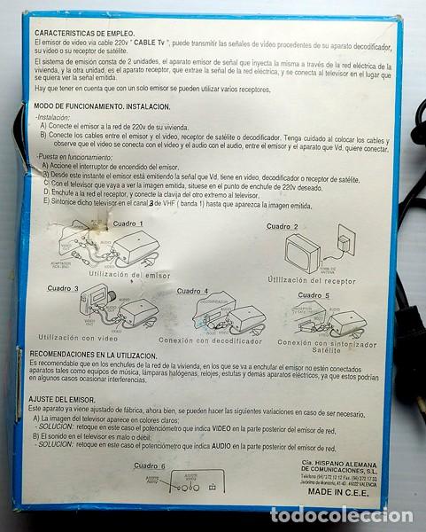 Segunda mano: Antiguo Emisor de video. AX Cable TV. - Foto 5