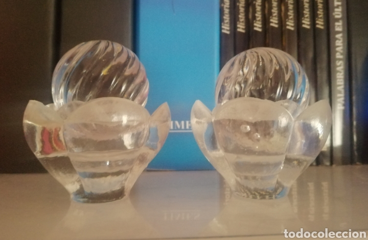 Segunda mano: Portavelas de cristal - Foto 1