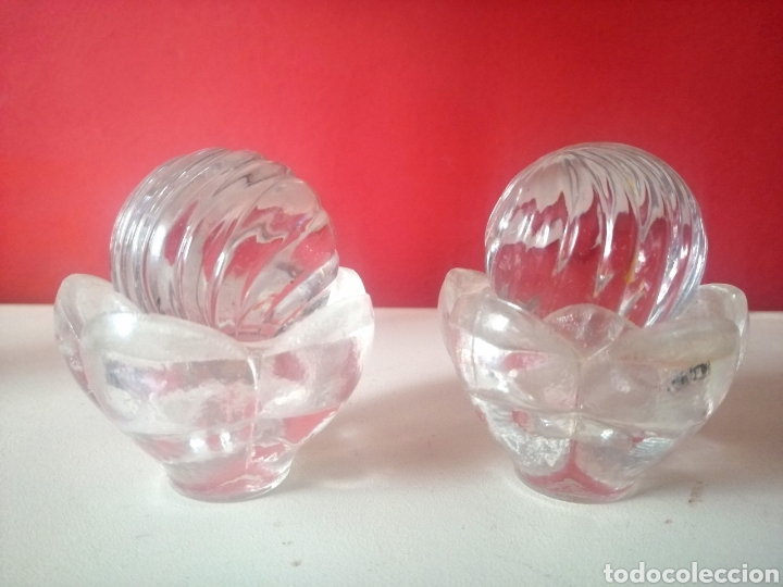 Segunda mano: Portavelas de cristal - Foto 3
