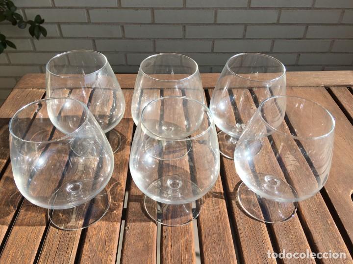 Segunda mano: 6 copas de brandy o co&ntilde;ac - Foto 1