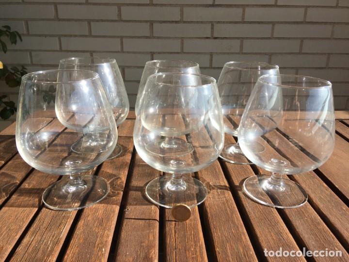 Segunda mano: 6 copas de brandy o co&ntilde;ac - Foto 2